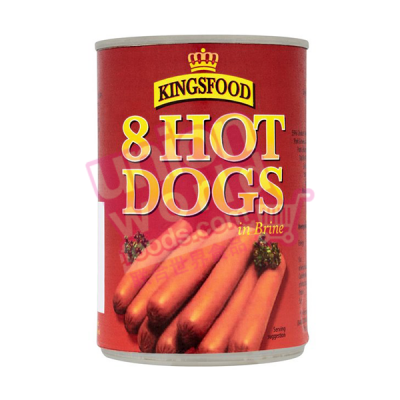 Kingsfood 8 Hotdogs 400g