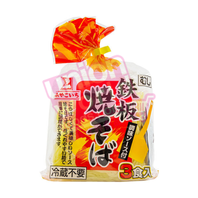 Miyakoichi Fresh Yakisoba Noodles & Sauce 480g