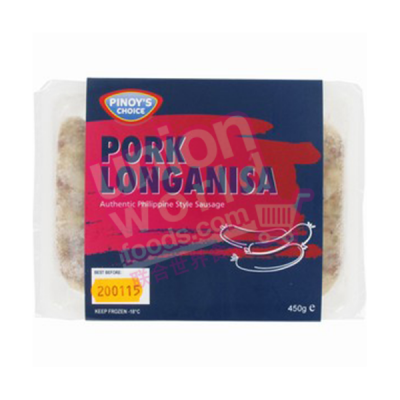 Pinoy Choice Pork Longanisa 450g