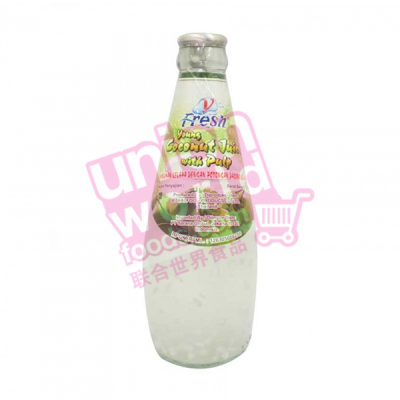 V-Fresh Young Coconut Juice with Pulp 6x290ml