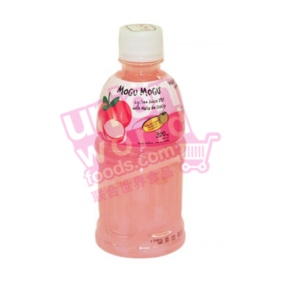 Mogu Mogu Nata De Coco Drink Lychee Flavour 6x320ml