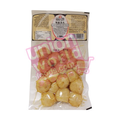 Way-On Fried Fish Balls With Squid 200g