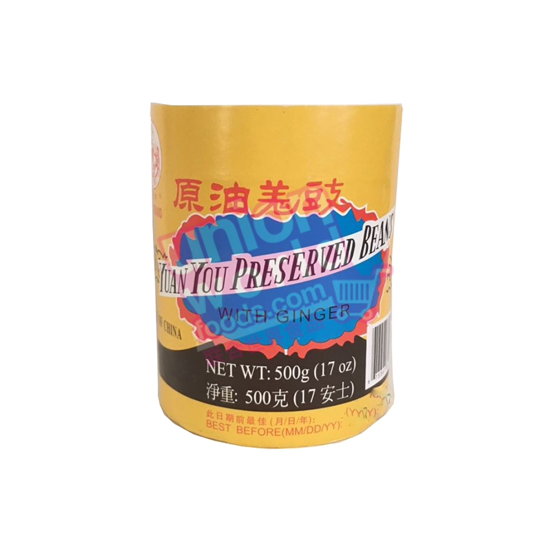 Yuan You Preserved Beans With Ginger 500g