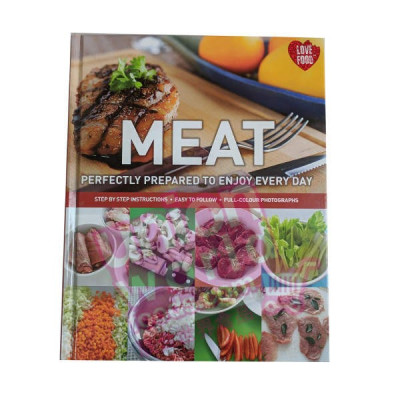 Meat Hardcover Cooking Book