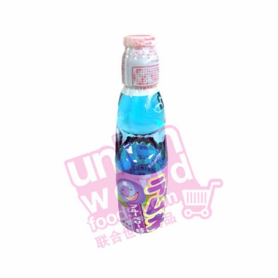 Hata Kosen Bottle Ramune Blueberry 200ml