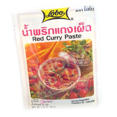 Lobo Red Curry Paste 50g