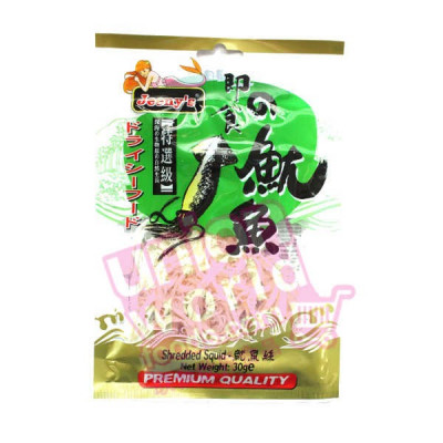 Jeenys Seafood Snack Shredded Squid 30g