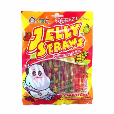 ABC Assorted Jelly Straw 20g